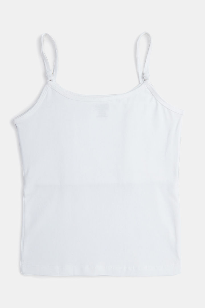 YouGotPlanB Girls Cotton Padded Camisole (Pack of 2) - Multicolor — image 5
